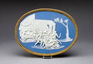 Plaque with Marriage Feast of Perseus and Andromeda, 1800, Wedgwood Manufactory, England, founded