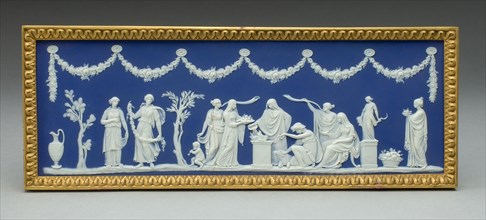 Plaque with Sacrifice to Ceres, Possibly mid–19th century, Wedgwood Manufactory, England, founded