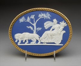 Plaque with Triumph of Cybele, 1794, Wedgwood Manufactory, England, founded 1759, Burslem,