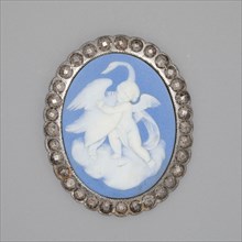 Medallion with Cupid and Swan, Late 18th century, Wedgwood Manufactory, England, founded 1759,