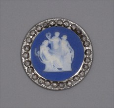 Button with Sacrifice to Hygieia, Late 18th century, Wedgwood Manufactory, England, founded 1759,