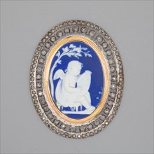 Medallion with Cupid Singing, Late 18th century, Wedgwood Manufactory, England, founded 1759,
