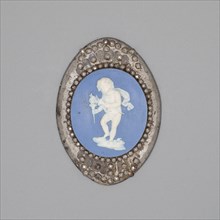 Medallion with Cupid Lighting His Wick, Late 18th century, Wedgwood Manufactory, England, founded