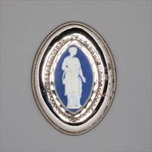 Medallion with Classical Figure, Late 18th century, Wedgwood Manufactory, England, founded 1759,