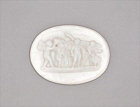 Medallion with Marriage of Cupid and Psyche, Late 18th century, Wedgwood Manufactory, England,