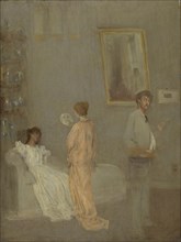 The Artist in His Studio, 1865/66, James McNeill Whistler, American, 1834–1903, United States, Oil