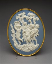Plaque with Bacchus, Fauns, and Silenus, 1769/80, Wedgwood Manufactory, England, founded 1759,