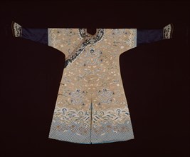 Man’s Jifu (Semiformal Court Robe), Qing dynasty (1644–1911), 1750/75, Manchu, China, Silk and