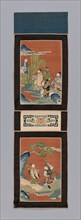 Panel (For a Screen), Qing dynasty (1644–1911), 1875/1900, China, Panel: Silk,