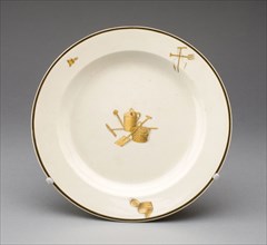 Plate, c. 1775, Wedgwood Manufactory, England, founded 1759, Burslem, Lead-glazed earthenware