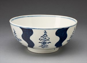 Bowl, c. 1775, Worcester Porcelain Factory, Worcester, England, founded 1751, Worcester, Soft-paste
