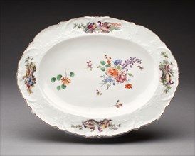 Dish, c. 1760, Chelsea Porcelain Manufactory, London, England, c. 1745-1784, Chelsea, Soft-paste