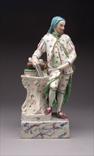 Figure of Geoffrey Chaucer, c. 1790, Ralph Wood (the Younger), English, 1748-95, Staffordshire,