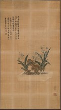 Panel (Furnishing Fabric), Qing dynasty(1644–1911), 1763, Manchu, China, Silk, slit and dovetailed