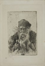 Executioner from Siebenbürgen, 1885, Anders Zorn, Swedish, 1860-1920, Sweden, Etching on ivory wove