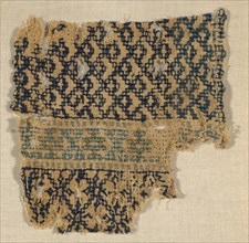 Fragment, Mamluk period (1250– 1517), 13th/14th century, Egypt, Egypt, 8.7 × 9 cm (3 3/8 × 3 1/2 in
