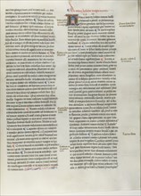 Folio Six from Burchard of Sion’s De locis ac mirabilibus mundi, or an Illuminated Geography, c.
