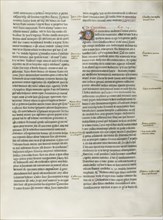 Folio Seven from Burchard of Sion’s De locis ac mirabilibus mundi, or an Illuminated Geography, c.