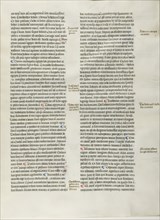 Folio Eight from Burchard of Sion’s De locis ac mirabilibus mundi, or an Illuminated Geography, c.