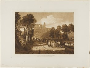 St. Catherine’s Hill Near Guilford, plate 33 from Liber Studiorum, published June 1811, Joseph