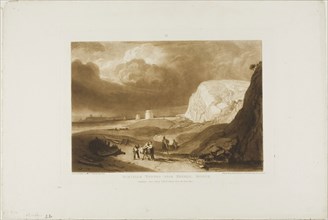 Martello Towers Near Bexhill, Sussex, plate 34 from Liber Studiorum, published June 1811, Joseph