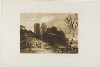 Winchelsea, Sussex, plate 42 from Liber Studiorum, published April 23, 1812, Joseph Mallord William