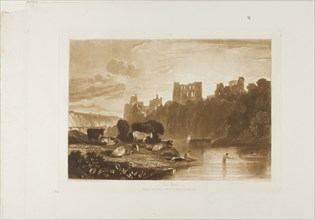 River Wye, plate 48 from Liber Studiorum, published May 23, 1812, Joseph Mallord William Turner
