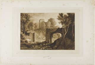 East Gate, Winchelsea, plate 67 from Liber Studiorum, published January 1, 1819, Joseph Mallord
