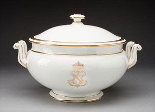 Tureen, 1861/64, Sèvres Porcelain Manufactory, French, founded 1740, Sèvres, Hard-paste porcelain