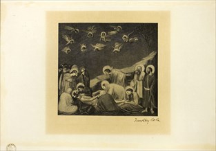 The Entombment, published September 1877, Timothy Cole (American, born England, 1852-1931), after