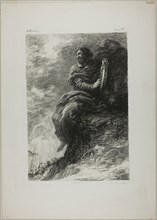 Harold: In the Mountains, 1884, Henri Fantin-Latour, French, 1836-1904, France, Lithograph in black