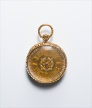 Lever Watch, Mid 19th century, England, Gold, Diam. 4.9 cm (1 15/16 in.)
