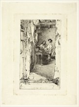Rag Pickers, Quartier Mouffetard, Paris, 1858, James McNeill Whistler, American, 1834-1903, United