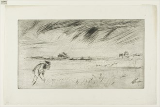 The Storm, 1861, James McNeill Whistler, American, 1834-1903, United States, Drypoint in black ink