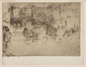 Murano, Glass Furnace, 1879/80, James McNeill Whistler, American, 1834-1903, United States,