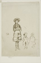 The Little Nurse, Grays Inn, 1887, James McNeill Whistler, American, 1834-1903, United States,