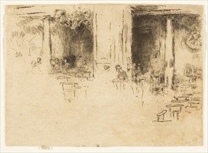 The Church, Brussels (Adoration), 1887, James McNeill Whistler, American, 1834-1903, United States,