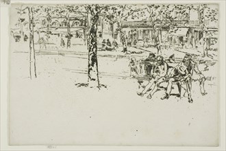 Boulevard Poissonière, Paris, 1897, James McNeill Whistler, American, 1834-1903, United States,