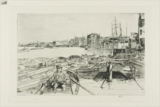 The Pool, 1859, James McNeill Whistler, American, 1834-1903, United States, Etching and drypoint