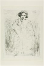 J. Becquet, Sculptor, 1859, James McNeill Whistler, American, 1834-1903, United States, Etching and