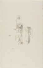 Entrance Gate, 1887, James McNeill Whistler, American, 1834-1903, United States, Transfer