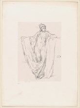 Figure Study, 1894, James McNeill Whistler, American, 1834-1903, United States, Transfer lithograph