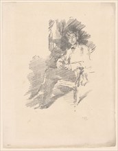 Walter Sickert, 1895, James McNeill Whistler, American, 1834-1903, United States, Transfer