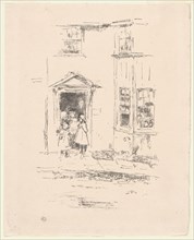 The Little Doorway, Lyme Regis, 1895, James McNeill Whistler, American, 1834-1903, United States,