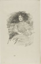 Firelight, 1896, James McNeill Whistler, American, 1834-1903, United States, Transfer lithograph in