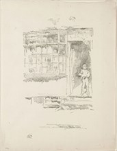 The Barber’s Shop in the Mews, 1896, James McNeill Whistler, American, 1834-1903, United States,