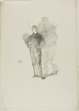 Study No. 2: Mr. Thomas Way, 1896, James McNeill Whistler, American, 1834-1903, United States,