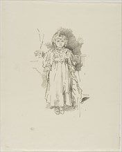 Little Evelyn, 1896, James McNeill Whistler, American, 1834-1903, United States, Transfer