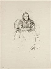 Portrait Study: Mrs. Philip, 1896, James McNeill Whistler, American, 1834-1903, United States,