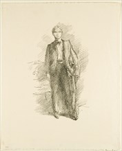 Portrait Study: Mr. Herbert C. Pollitt, 1896, James McNeill Whistler, American, 1834-1903, United